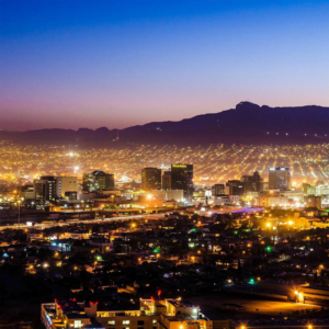 El Paso, Texas overlook.